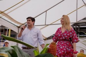 Carlos Alvarado participa en transmisión de mando presidencial en Colombia
