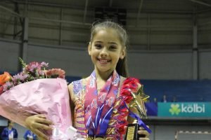 Heredia renueva por un año más su reinado en Gimnasia Rítmica