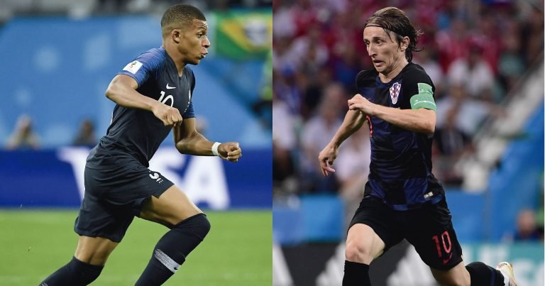 Mbappé y Modric por la gloria en la final de Rusia 2018