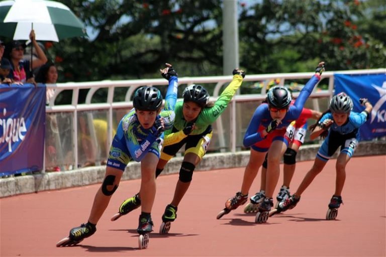Patinódromo Nacional albergó primera jornada con muchas medallas repartidas