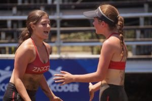 Zarcereñas vivieron en grande sus primeros Juegos en Voleibol de playa