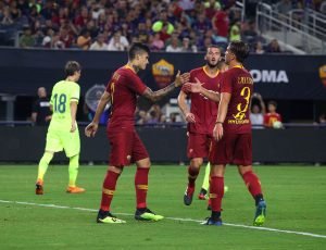 AS Roma golea al Barcelona 4-2 en International Champions Cup