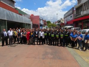 MTSS lidera mega inspección conjunta en el centro de San José