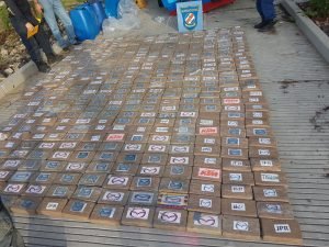 Seguridad Pública decomisa 407 kilogramos de cocaína