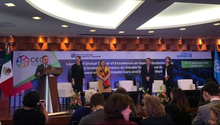 México tendrá el primer Centro Global de Excelencia en Estadísticas de Género