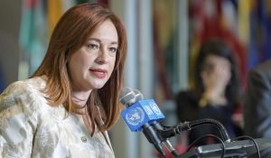 María Fernanda Espinosa asume su cargo como presidenta de la Asamblea General