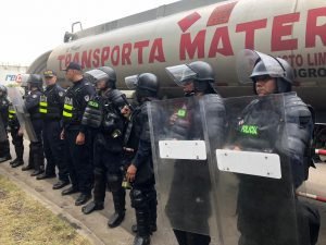 Fuerza Pública interviene en plantel de Recope en La Garita