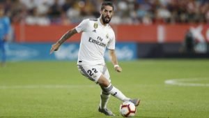 El Real Madrid pierde a Isco por un mes debido a una apendicitis