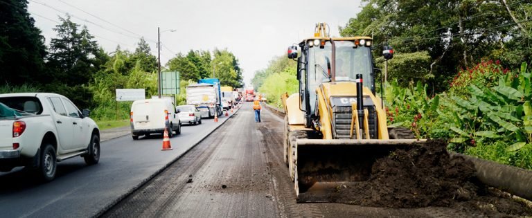 Esta semana inicia demarcación con pintura termoplástica en ruta 32