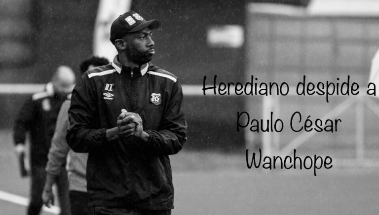 Paulo César Wanchope ya no será más el entrenador del Club Sport Herediano