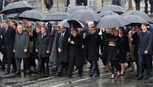 Líderes mundiales conmemoran centenario del fin de la Primera Guerra Mundial