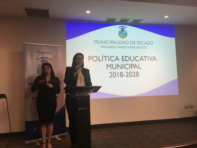 Escazú es el primer cantón en tener una Política Educativa Municipal