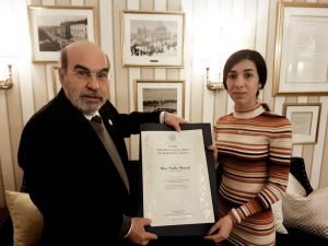 Premio Nobel de la Paz Nadia Murad se une a los esfuerzos de la FAO para acabar con el hambre