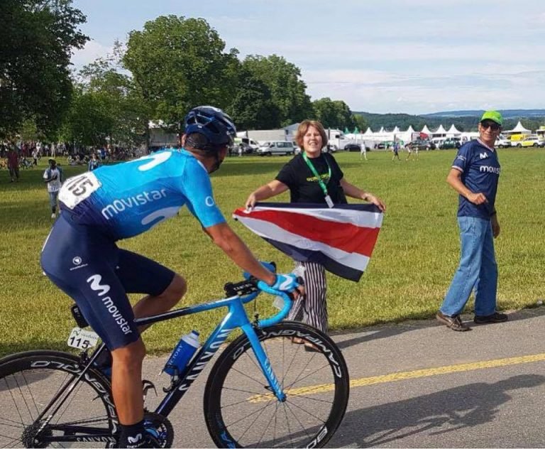 Andrey Amador presente en el Tour de Francia