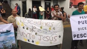 Pescadores advirtieron que volverán a manifestarse contra Carlos Alvarado