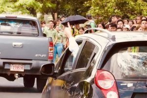 Policía de Tránsito reporta 12 rutas bloqueadas por manifestaciones