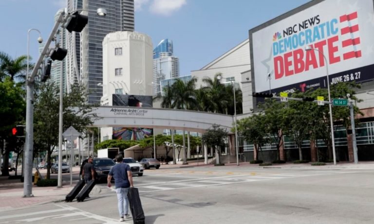 Precandidatos demócratas listos para el primer debate