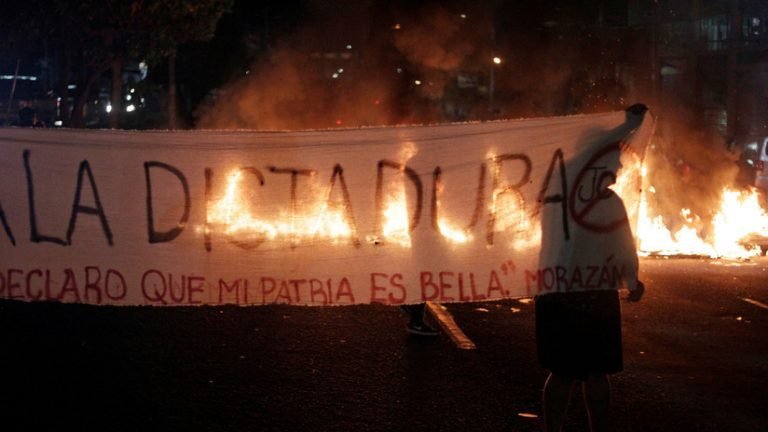 Protestas en Honduras dejan un fallecido y 15 personas heridas