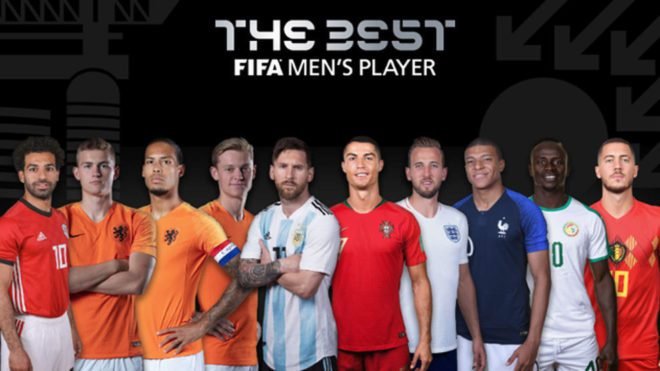 Estos son los 10 nominados al premio The Best 2019