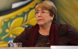 Bachelet dice que rearme de las FARC tendrá consecuencias negativas