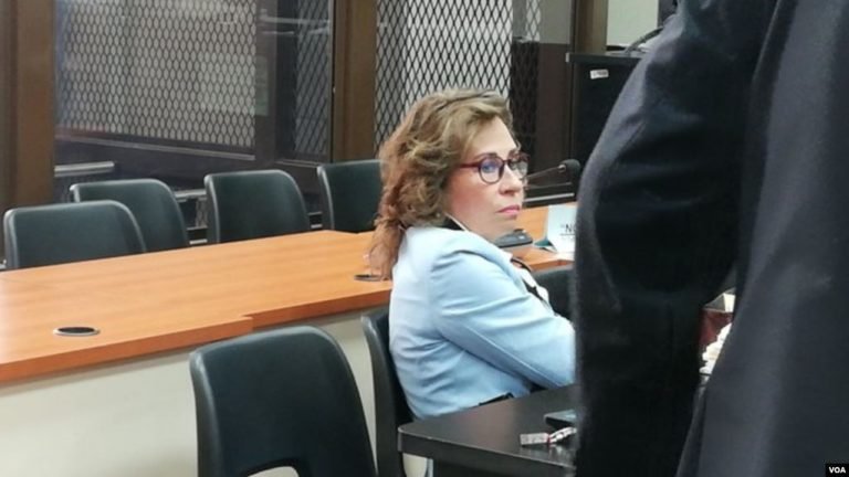 Guatemala: Ex primera dama, Sandra Torres, compareció ante la justicia