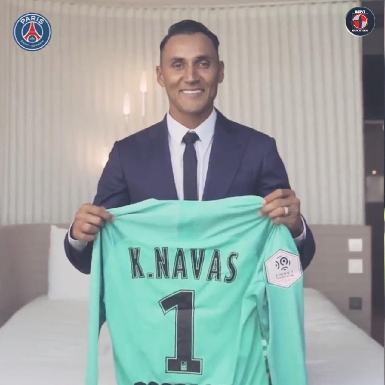 navas psg jersey