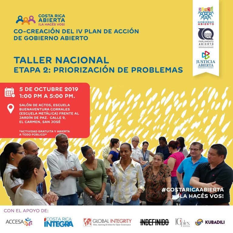 Realizarán taller nacional de priorización de problemas nacionales