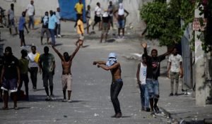 Siguen las protestas en Haití que buscan la renuncia del presidente