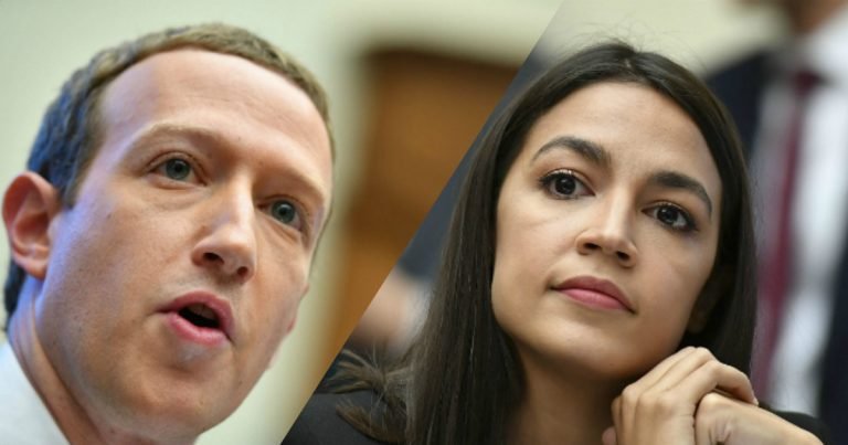 Fake news en Facebook: Alexandria Ocasio puso en las cuerdas a Mark Zuckerberg