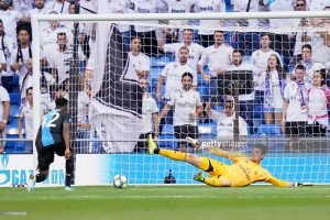 Courtois está en aprietos con afición del Real Madrid