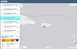 Ovsicori registró ondas de terremoto en Puerto Rico