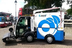 Municipalidad de San José adquirió modernas baldeadoras ecológicas para limpieza urbana