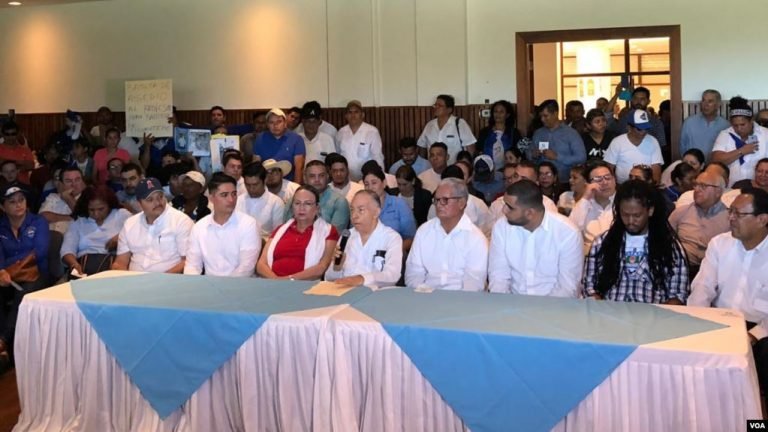 Opositores nicaragüenses presentan coalición para próximas elecciones