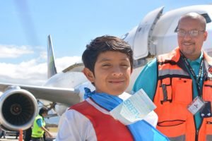 Tomás Tebelán cumple su sueño de conocer Costa Rica