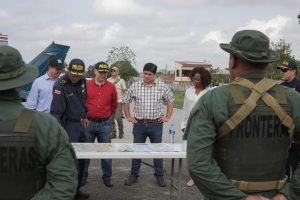 Carlos Alvarado se encuentra de gira en Los Chiles