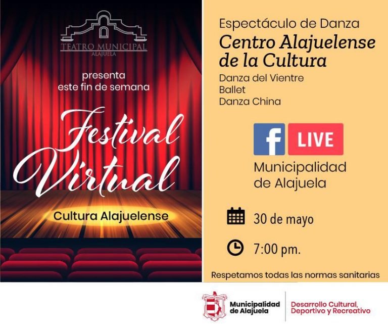 Este fin de semana continúa el Festival Virtual de Cultura Alajuelense
