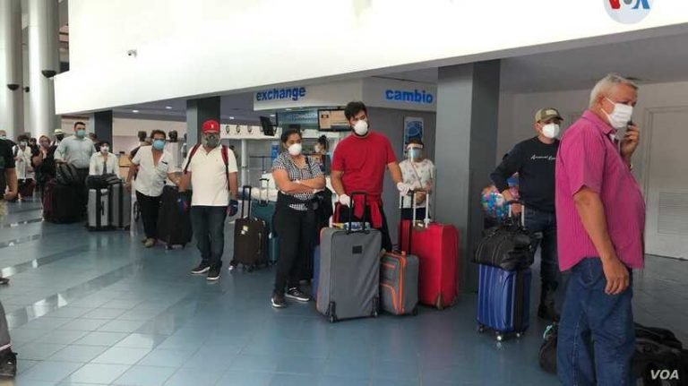 Ciudadanos estadounidenses dejan Nicaragua tras advertencia de riesgo por el COVID -19