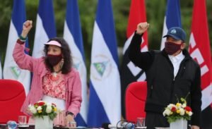 Nicaragua: Ortega reaparece con mascarilla y criticando a EE.UU.