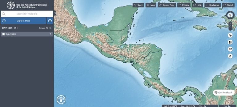 FAO presenta plataforma de datos geoespaciales con miras a fortalecer alimentación y agricultura