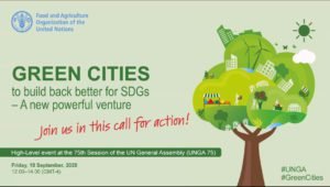 FAO lanza la iniciativa “Ciudades verdes” en apoyo a la transformación de sistemas agroalimentarios