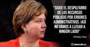 Shirley Díaz: ¡Señor Presidente, hoy levantamos la voz, ante tanta negligencia e improvisación!