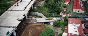 Construyen cinco puentes como obras complementarias en Circunvalación Norte