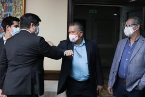 SEC, APSE y Sitracome se reunen con Carlos Alvarado