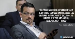 Estamos cerca de una quiebra del Estado costarricense, asegura Villalta