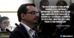 Villalta: La crisis fiscal es grave y exige acciones urgentes