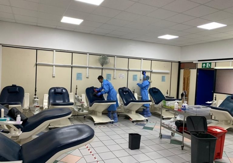 Banco Nacional de Sangre concluyó desinfección de sus instalaciones