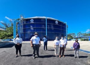 Nuevo tanque de almacenamiento en Nicoya entra en pruebas finales