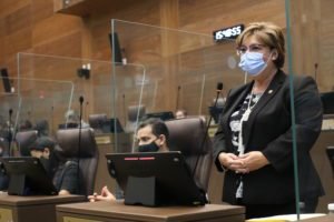 Shirley Díaz reitera su compromiso con el sector productor