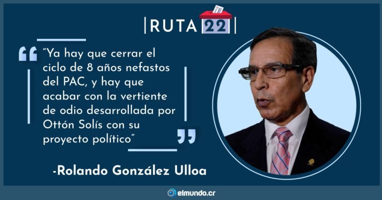 Ya hay que cerrar el ciclo de 8 años nefastos del PAC, apunta Rolando González