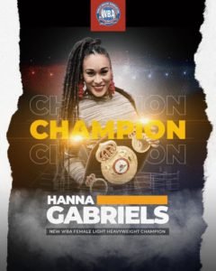 Hanna Gabriels extiende su historia en el boxeo